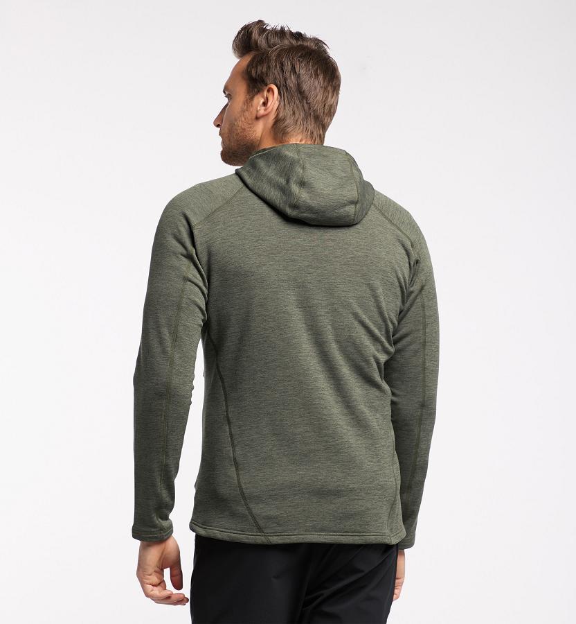 Haglöfs Mens Heron Fleece Green New Zealand 36089MUKA